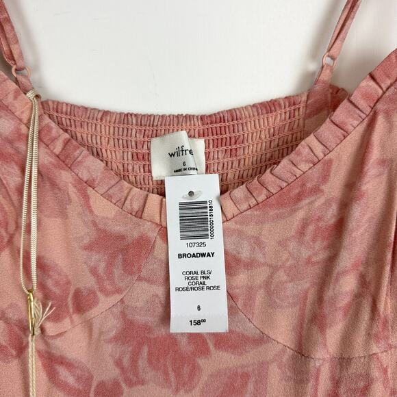 NWT Wilfred Aritzia Broadway Midi Dress Coral Rose Pink $158 - 6 - Picture 4 of 10